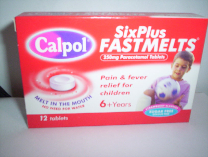 Calpol Fastmelt 6+ Tablets 250 12's